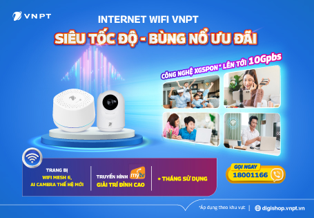  VNPT Nâng Tốc Độ Internet Lên Tối Thiểu 300Mbps Trên Toàn Quốc Từ Ngày 01/04/202